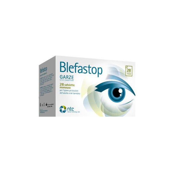 BLEFASTOP GARZA CON HY-TER IN COTONE PIEGATA CON FILO DI BARIO 28 PEZZI