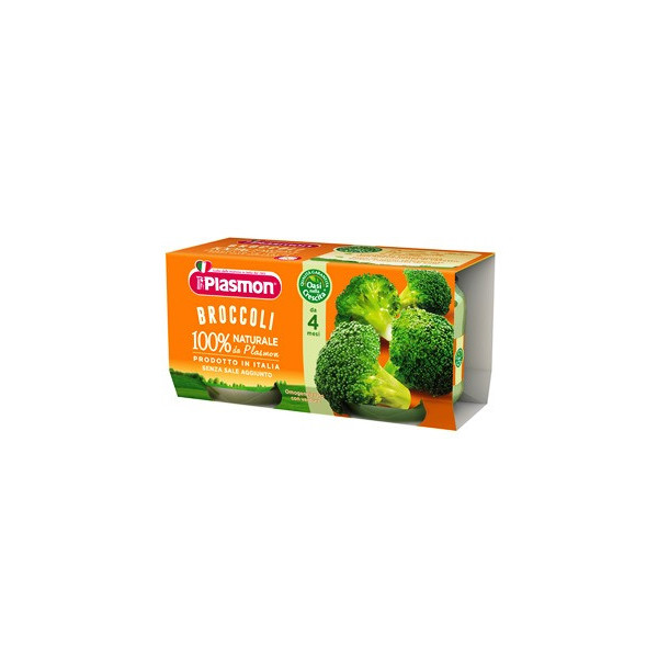 PLASMON OMOGENEIZZATO BROCCOLI 2 X 80 G