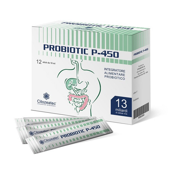 PROBIOTIC P-450 12 STICK MONODOSE 10 ML