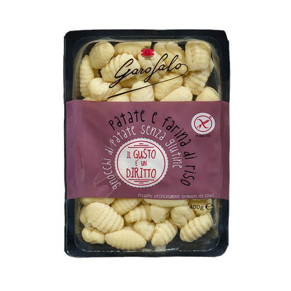 GAROFALO GNOCCHI DI PATATE SENZA GLUTINE 400 G GAROFALO GNOCCHI DI PATATE SENZA GLUTINE 400 G