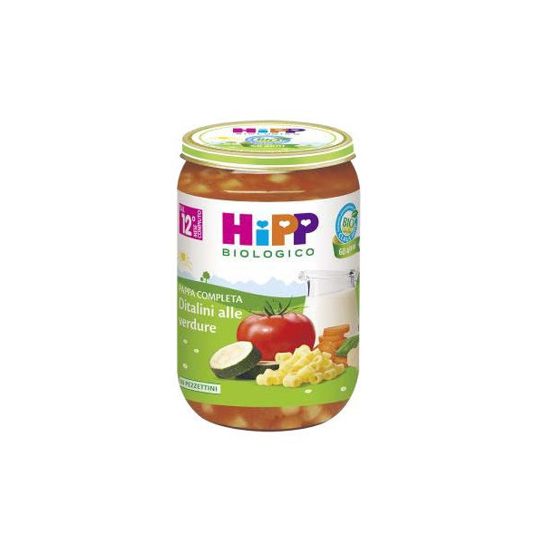 HIPP BIO DITALINI ALLE VERDURE 250 G
