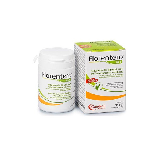 FLORENTERO ACT 120 COMPRESSEAPPETIBILI PER CANI E GATTI