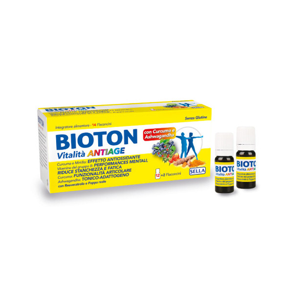 BIOTON VITALITA' ANTI AGE 14 FLACONCINI DA 10 ML