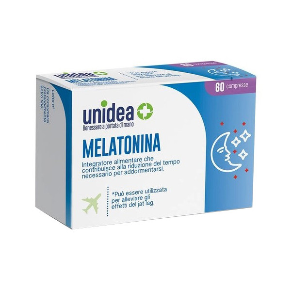UNIDEA MELATONINA 1MG 60 COMPRESSE
