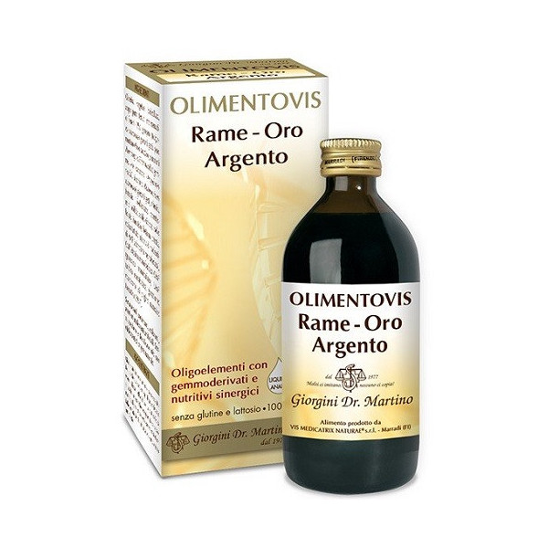 RAME ORO ARGENTO OLIMENTOVIS 200 ML