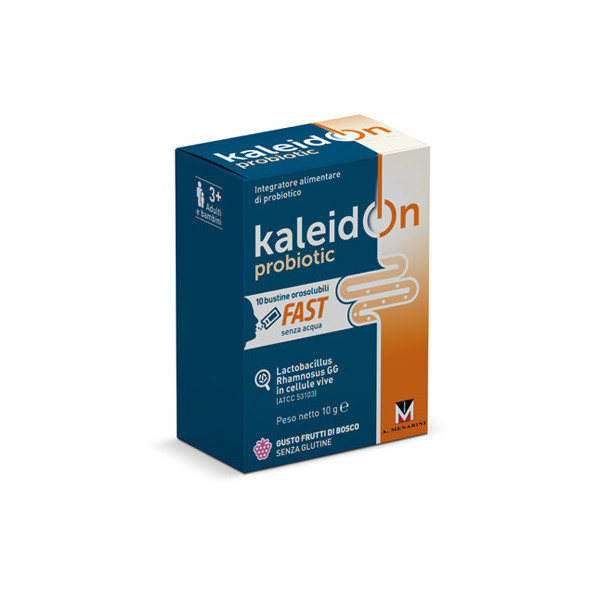 KALEIDON PROBIOTIC FAST FRUTTI DI BOSCO 10 BUSTE OROSOLUBILI