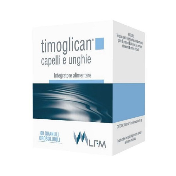 TIMOGLICAN CAPELLI E UNGHIE 60 GRANULI 24 G