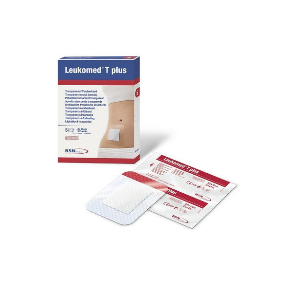 LEUKOMED T PLUS MEDICAZIONE POST-OPERATORIA TRASPARENTE IMPERMEABILE 7,2 X 5 CM