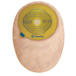 SACCA PER COLOSTOMIA ESTEEM+ FONDO CHIUSO PRETAGLIATO 35 MM CON FINESTRA GRANDE 30 PEZZI