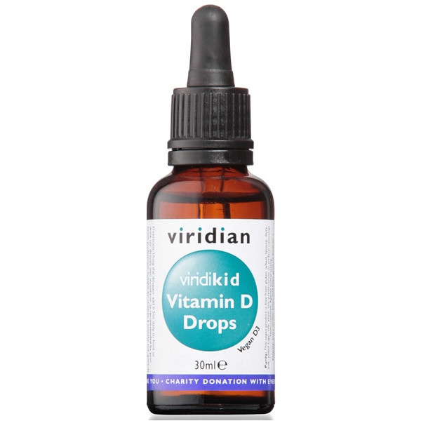 VIRIDIAN VIRIDIKID VITAMIN D3 400UI GOCCE 30ML