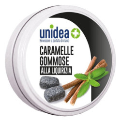 UNIDEA CARAMELLE GOMMOSE LIQUIRIZIA 40G