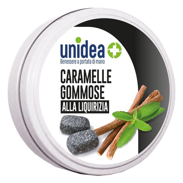 UNIDEA CARAMELLE GOMMOSE LIQUIRIZIA 40G