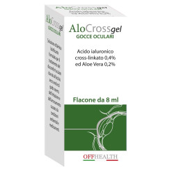 GOCCE OCULARI ALOCROSS ACIDO IALURONICO CROSS-LINKATO 0,2% E ALOE VERA 8 ML