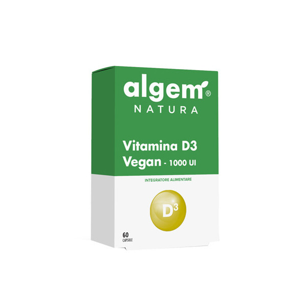 VITAMINA D3 VEGAN 1000 UI 60 CAPSULE