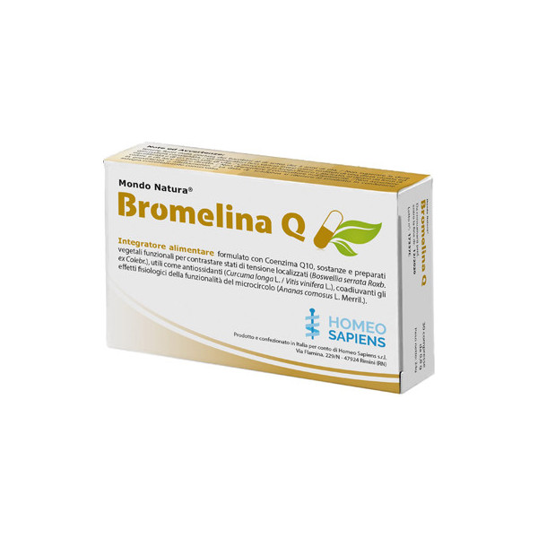 BROMELINA Q MONDO NATURA 30 COMPRESSE