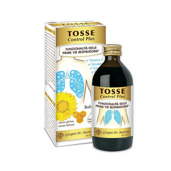 TOSSE CONTROL PLUS 200 ML LIQUIDO ANALCOLICO