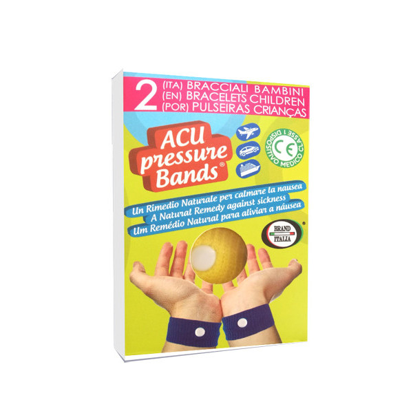 BRACCIALE ACU PRESSURE BAND BAMBINI 2 PEZZI