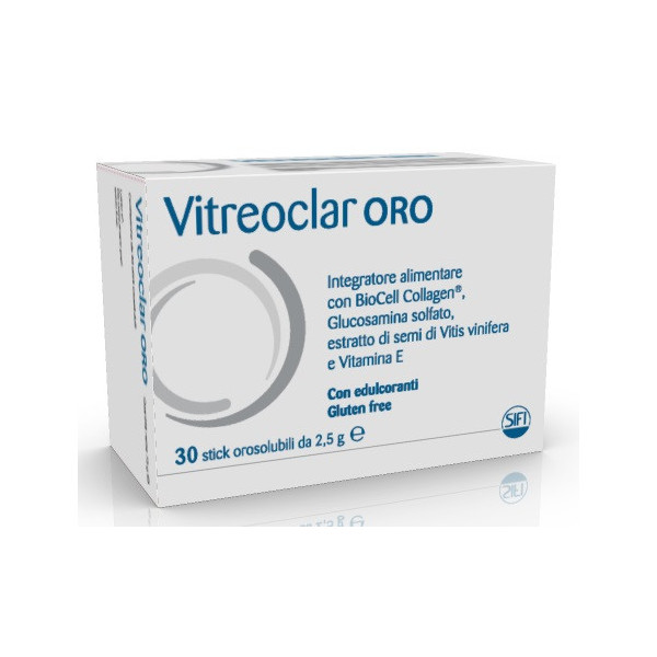 VITREOCLAR ORO 30 BUSTINE OROSOLUBILI DA 2,5 G
