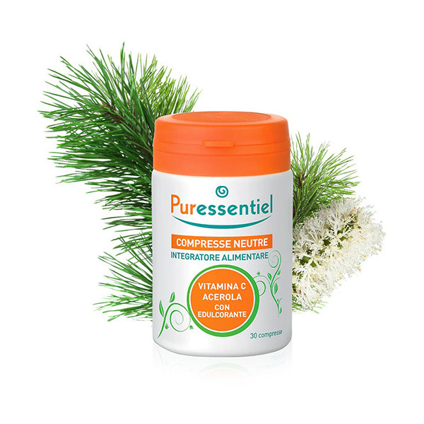 PURESSENTIEL COMPRESSE NEUTRE PER OLI ESSENZIALI 30 COMPRESSE