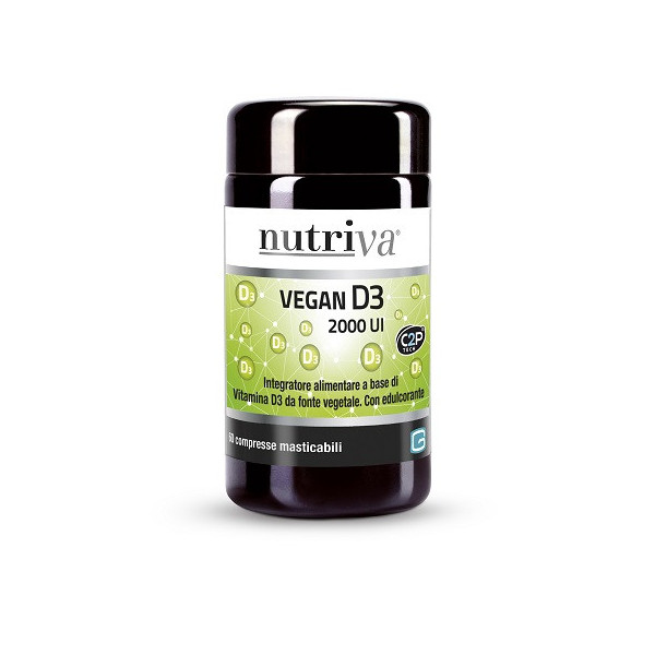 NUTRIVA VEGAN D3 60 COMPRESSE 2000 UI