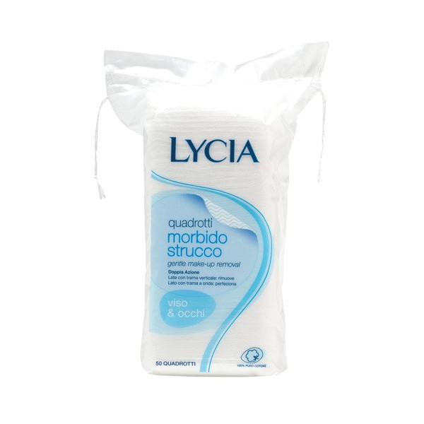 LYCIA 50 QUADROTTI COTONE STRISCIA 12 PEZZI