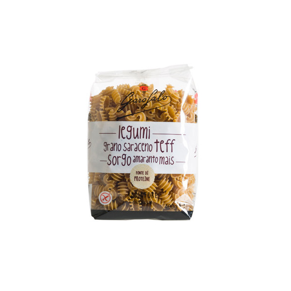 GAROFALO RADIATORI PASTA SENZA GLUTINE LEGUMI E CEREALI 400 G
