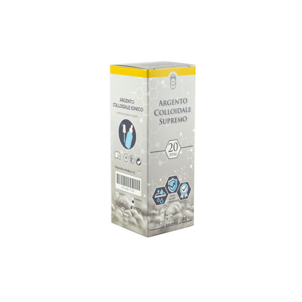 ARGENTO COLLOIDALE SUPREMO 20PPM 100 ML SPRAY + CONTAGOCCE
