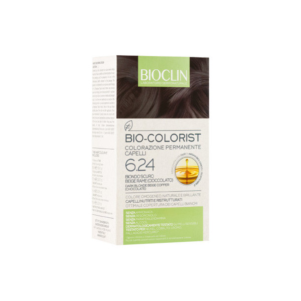 BIOCLIN BIO COLORIST 6,24 BIONDO SCURO BEIGE RAME