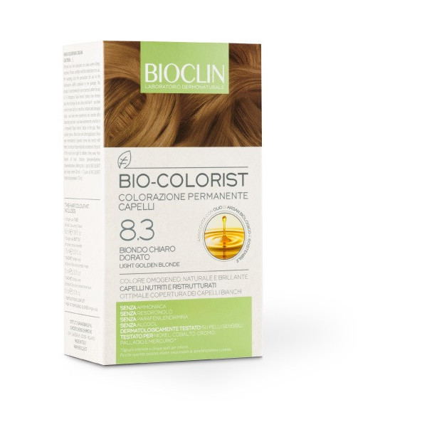 BIOCLIN BIO COLORIST 8,3 BIONDO CHIARO DORATO