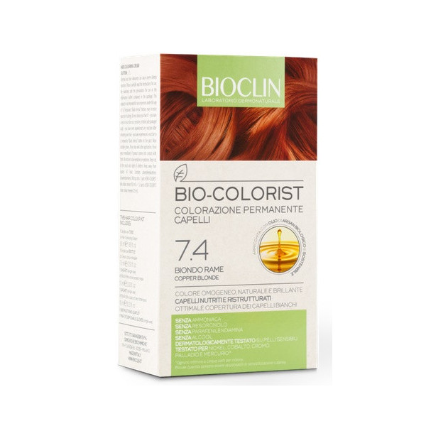 BIOCLIN BIO COLORIST 7,4 BIONDO RAME