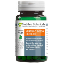 GIUBILEO BOTANICALS MIRTILLO ROSSO 30 CAPSULE