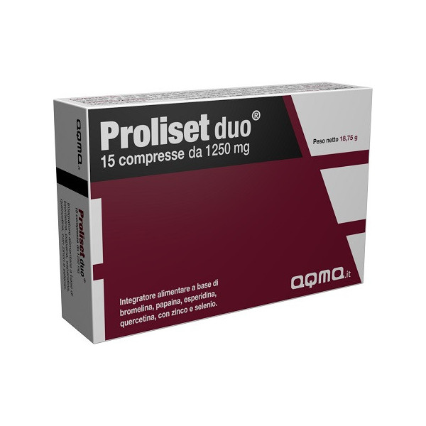 PROLISET DUO 15 COMPRESSE