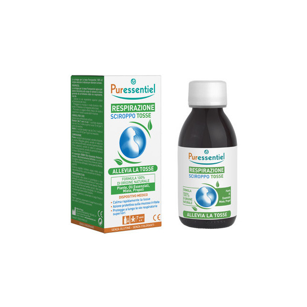 PURESSENTIEL SCIROPPO TOSSE RESPIRAZIONE DISPOSITIVO MEDICO 125 ML