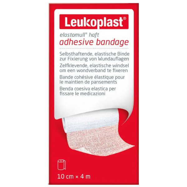 BENDA LEUKOPLAST ELASTOMULL HAFT 10 CM X 4 M
