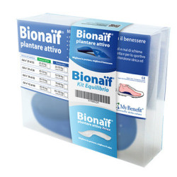 KIT EQUILIBRIO BIONAIF PLANTARE ATTIVO BLU GRANDE DAL 42 AL 48 95-105KG