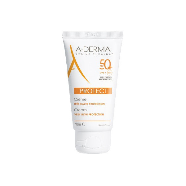 ADERMA A-D PROTECT CREMA SENZA PROFUMO 50+ 40 ML