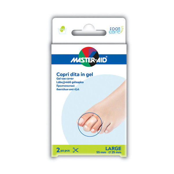 COPRI DITA MASTER-AID FOOTCARE IN GEL LARGE 2 PEZZI C2