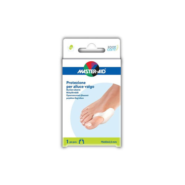 PROTEZIONE IN GEL MASTER-AID FOOTCARE PER ALLUCE VALGO 1 PEZZO D6