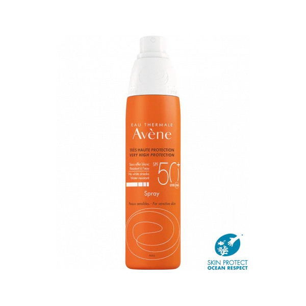EAU THERMALE AVENE SOLARE SPRAY SPF50+ 200 ML NUOVA FORMULA