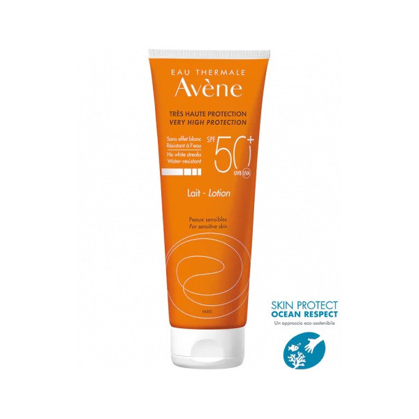 EAU THERMALE AVENE SOLARE LATTE SPF50+ 250 ML NUOVA FORMULA