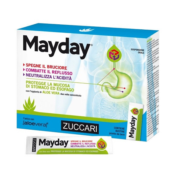 MAYDAY SOSPENSIONE PER USO ORALE ALLA MENTA 24 BUSTINE 10 ML