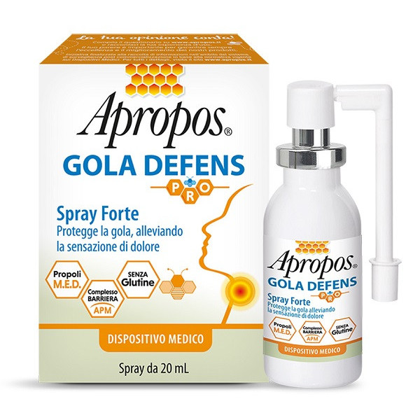APROPOS GOLA DEFENS PRO SPRAY NO ALCOL 20 ML