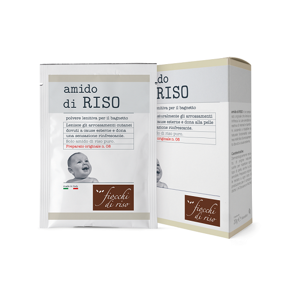 FIOCCHI DI RISO AMIDO DI RISO POLVERE LENITIVO 100 G