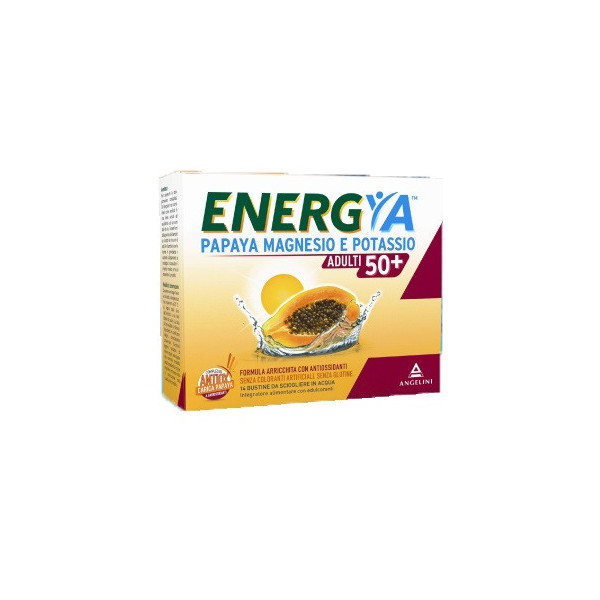 ENERGYA PAPAYA MAGNESIO POTASSIO 50+ 14 BUSTINE