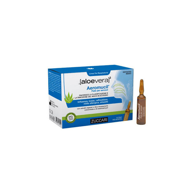 ALOEVERA2 AEROMUCIL 10 FIALE 5 ML