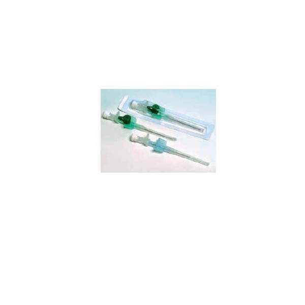 AGO CANNULA GAUGE 24 2 VIE ANALLERGICO SENZA VALVOLA