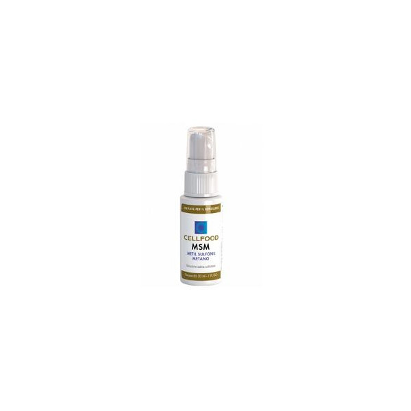 CELLFOOD MSM METIL SULFONIL METANO SOLUZIONE SALINA COLLOIDALE 30 ML