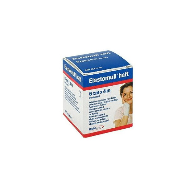 BENDA ELASTICA AUTOADESIVA ELASTOMULL HAFT COMPRESSIONE FORTE 6X400 CM