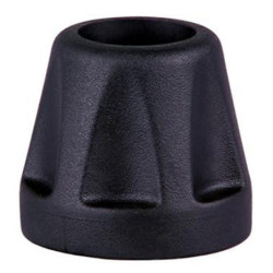 PUNTALE PER BASTONE PASSEGGIO 16MM REALIZZATO IN MATERIALE AD ALTO CONTENUTO DI GOMMA TALE GARANTIRE UN ELEVATO ATTRITO SU QUALS