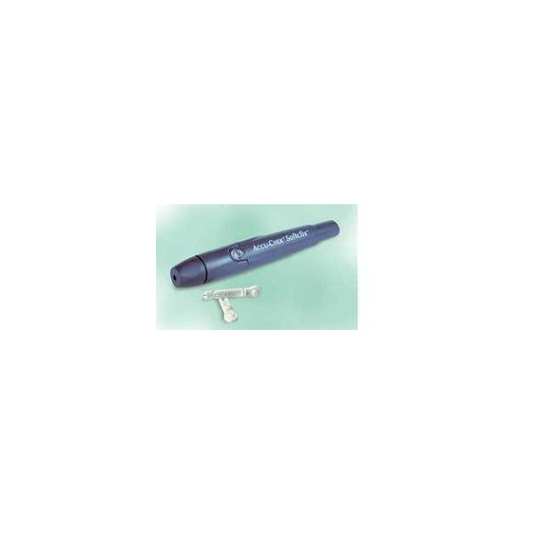 PENNA PUNGIDITO ACCU-CHEK SOFTCLIX + 25 LANCETTE SOFTCLIX + MANUALE DI UTILIZZO